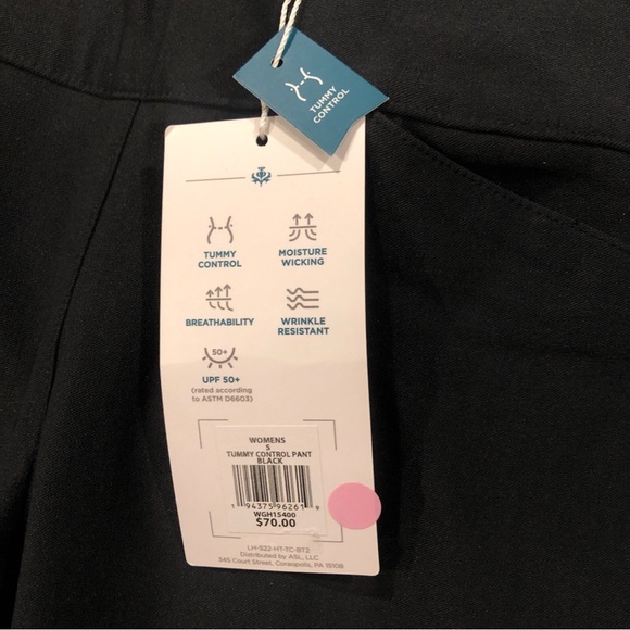 Lady Hagen Women's Size S Pull On Pant Tummy Control Black - Picture 4 of 14
